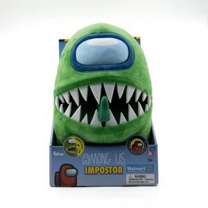 Among Us Plush 10" Green Impostor Bendable Tongue Official Licensed New in Box